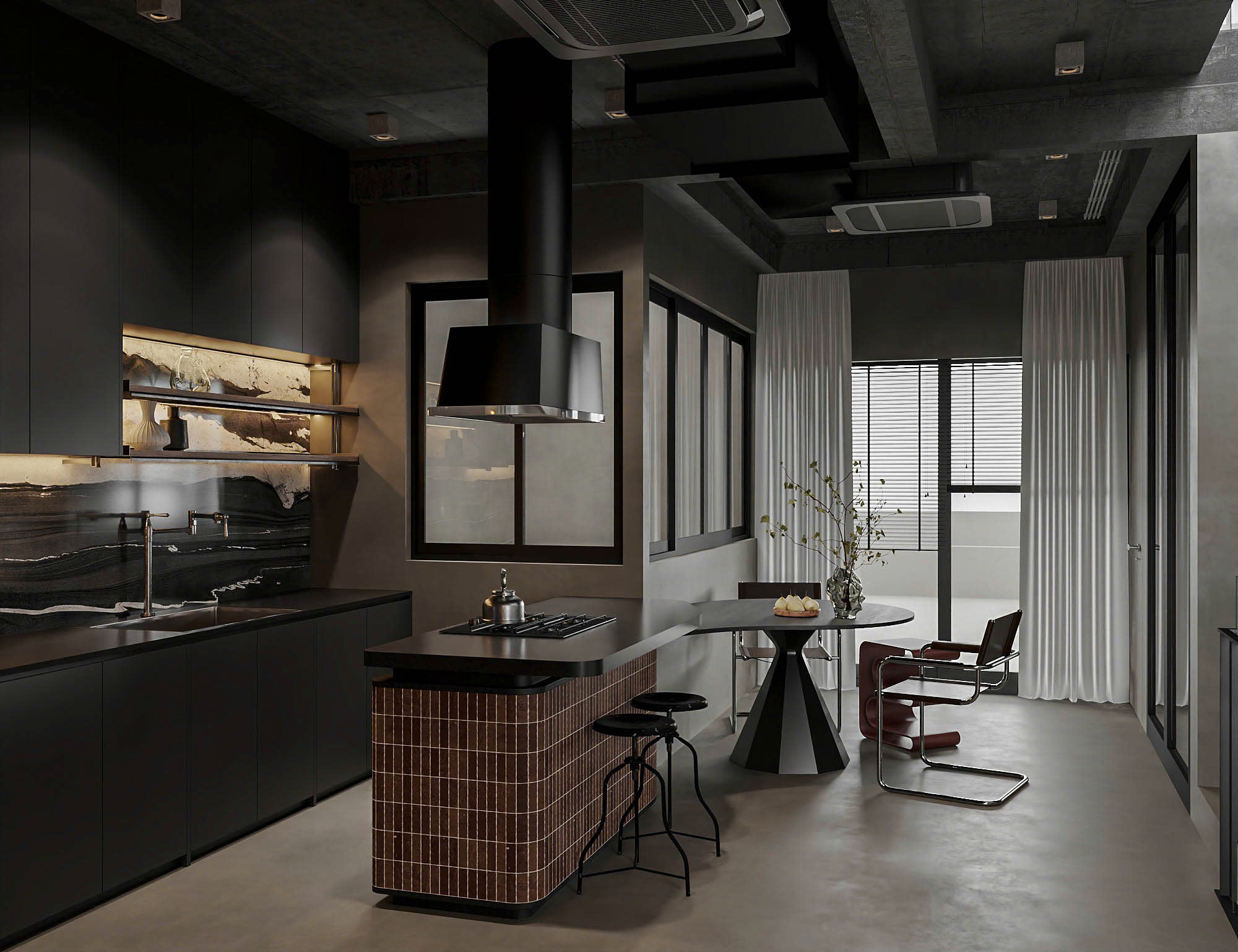 Residence Q.10 — Industrial — góc nhìn 13